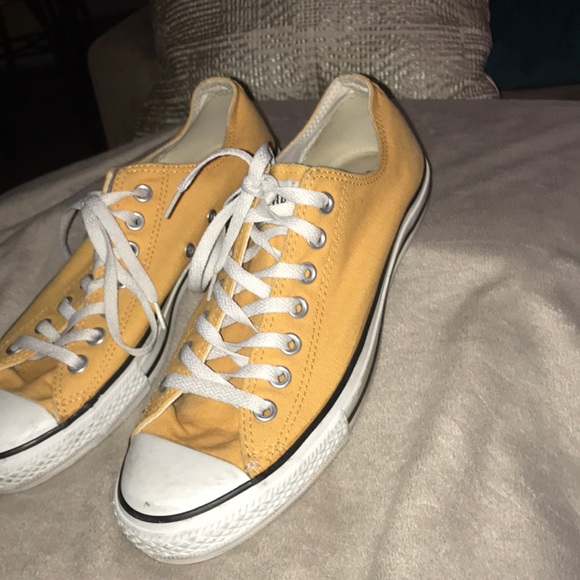 Converse Other - Converse YELLOW ~unisex Star One canvas shoes